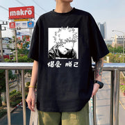Anime My Hero Academia Printed Short Sleeve Casual Polyester
