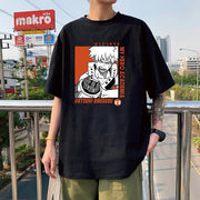 Anime My Hero Academia Printed Short Sleeve Casual Polyester