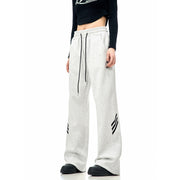 Long Pants for Men and Women Street Drawstring Dance Retro Drape