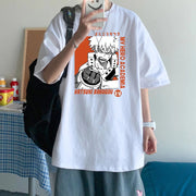 Anime My Hero Academia Printed Short Sleeve Casual Polyester