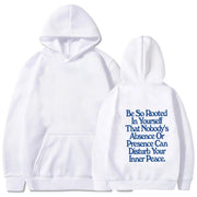Spring New Letter Pattern Printed Hooded Sweatshirt Unisex