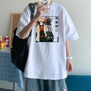 Anime My Hero Academia Printed Short Sleeve Casual Polyester